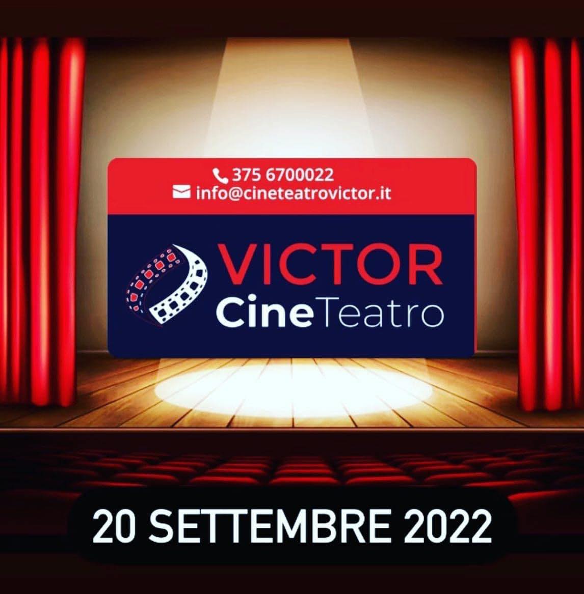 20 settembre: Riapre il Cineteatro Victor